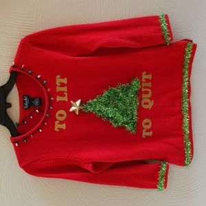 DIY Women's Ugly Christmas Sweater